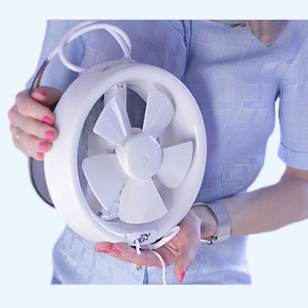 HPS 15 D 178 ЭРА (ERA) Вентилятор оконный обр.клапан тяг.выкл HPS 15 D 178 ЭРА (ERA) Вентилятор оконный обр.клапан тяг.выкл