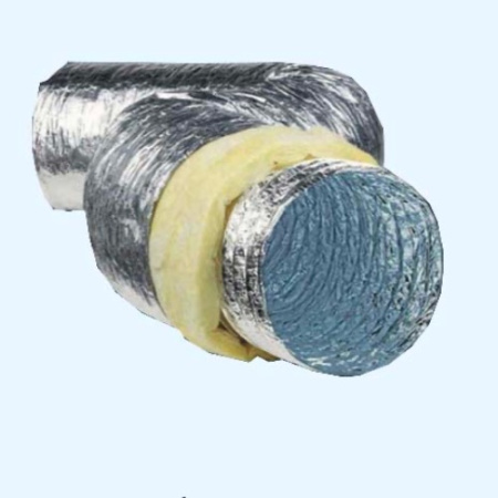 ISOSFA 254*10 м Shuft Гибкий теплоизолированный воздуховод из металлизированной полиэфирной ленты