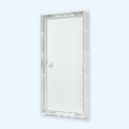 Л2040Р ЭРА (ERA) Люк ревизионный ЛР фланец 196х396 ручка 218х418 пластик EVECS