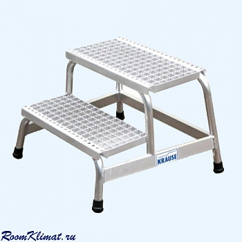 Монтажная подставка с решетчатыми ступенями Krause 2 ступени (805324)