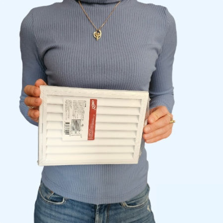 2015RZN ERA Решетка вентиляционная RZN сетка разъемная 200х150 пластик