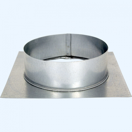 Фланец  (площадка) оцинкованный 150 Ц