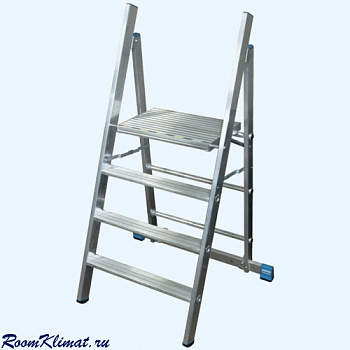 Профессиональная алюминиевая подставка Krause Stabilo 3 ступени (126078)