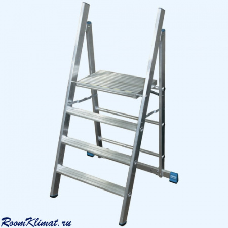 Профессиональная алюминиевая подставка Krause Stabilo 3 ступени (126078)