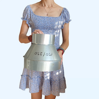 Редуктор (переход) оцинкованный 150/250 Ц