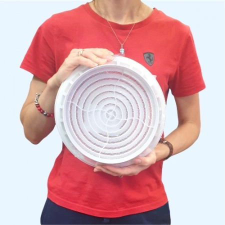 20DK ERA Диффузор DK фланец D200 сетка D244 пластик