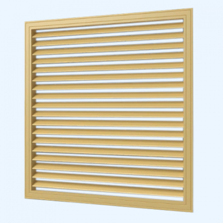 П6060Р Экран радиаторный ПР фланец 600х600 пластик Beige (бежевый) ERA