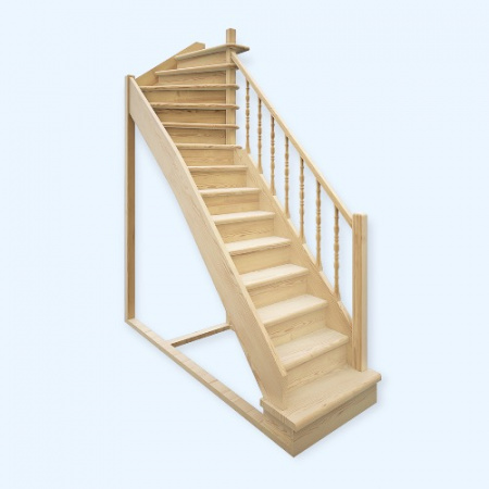 ЛЕС-215 Лесенка Деревянная межэтажная лестница