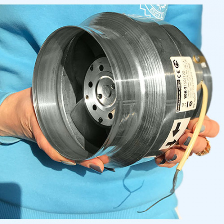 ВОК 150/120 T MMotors JSC Вентилятор канальный осевой высокотемпературный