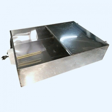 Бак для душа 102л с ТЭНом и уровнем матовый