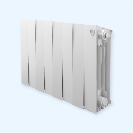 PianoForte 300 /Bianco Traffico - 8 секций Royal Thermo Радиатор биметаллический