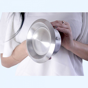 ВС 100 INOX Airone Приточно-вытяжной диффузор из нержавеющей стали ВС 100 INOX Airone Приточно-вытяжной диффузор из нержавеющей стали