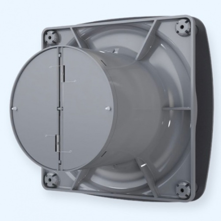 RIO 4C Dark gray metal DiCiTi Вентилятор накладной D100 обр.клапан