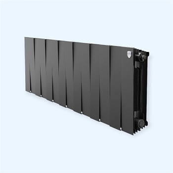 PianoForte 300 /Noir Sable - 14 секций Royal Thermo Радиатор биметаллический PianoForte 300 /Noir Sable - 14 секций Royal Thermo Радиатор биметаллический