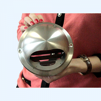 TC 100 INOX Airone Наружная решетка колпак из нержавеющей стали TC 100 INOX Airone Наружная решетка колпак из нержавеющей стали