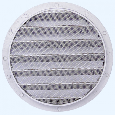 16РКМ фланец D160 сетка D185 алюминий ERA STREETLINE Решетка вентиляционная РКМ