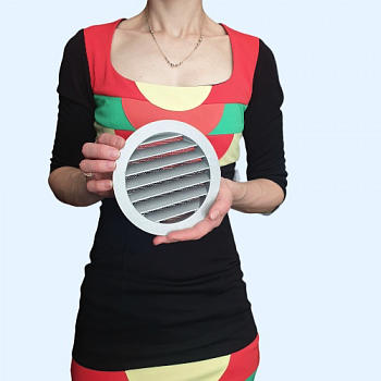 IGC 125 Airone Наружная круглая алюминиевая решетка