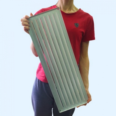 РМ 600х200 белая Решётка вентиляционная металлическая