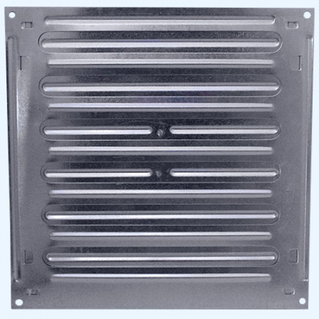 Р200 Решетка металлическая с жалюзи (задвижкой)