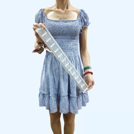 60х500 белая Благовест Вентиляционная решетка