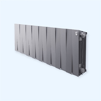 PianoForte 300 /Silver Satin - 16 секций Royal Thermo Радиатор биметаллический PianoForte 300 /Silver Satin - 16 секций Royal Thermo Радиатор биметаллический