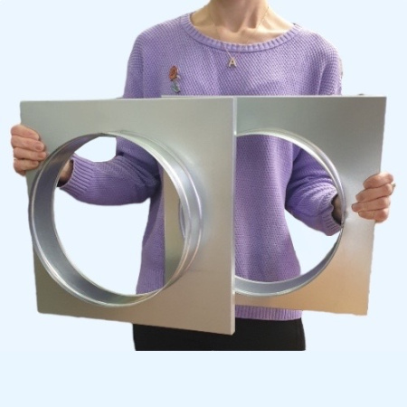 300*300/250 Shuft адаптер переход для WHC комплект 2шт