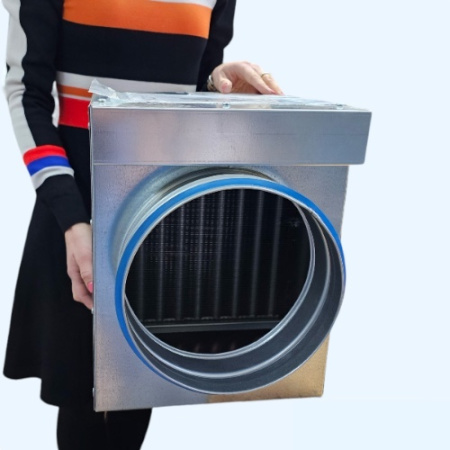 Airone ВОКф 200/2 Водяной канальный нагреватель для круглого канала