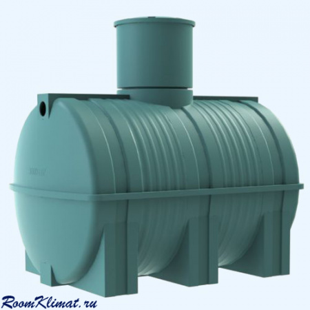 Полимер D 3000 Подземная цилиндрическая бак ёмкость