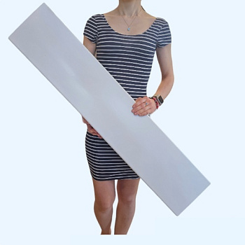 620ВП1 ERA Воздуховод ВП 60х204 L1м пластик