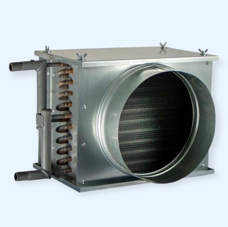 НВ-160/2 Ровен Водяной нагреватель для круглых каналов НВ-160/2 Ровен Водяной нагреватель для круглых каналов