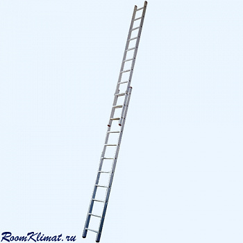 KRAUSE Corda 2х8 (12081) Лестница двухсекционная с перекладинами выдвижная