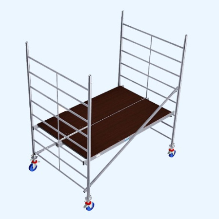 Передвижная вышка-тура с большой платформой KRAUSE ProTec XXL (911117)