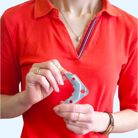 УГФ-0 (65х18х1,8/2,5) SHUFT Уголок (цинк) для сборки воздуховодов 1шт.