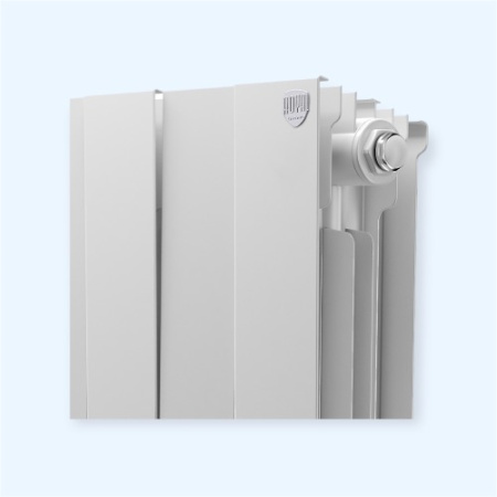 PianoForte 300 /Bianco Traffico - 8 секций Royal Thermo Радиатор биметаллический