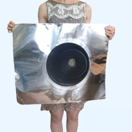 Манжета кровельная угловая из термостойкой резины черная № 1 (75-200 мм) EPDMп