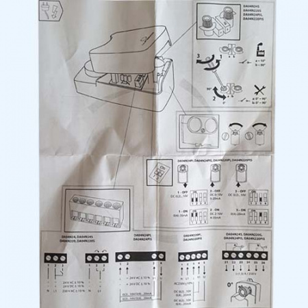 DA04N220PI Lufberg Электропривод без пружинного возврата