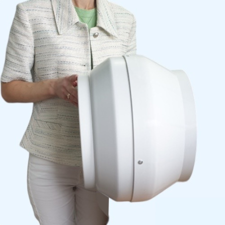 ВК-315 GREY Airone Канальный вентилятор в пластиковом корпусе