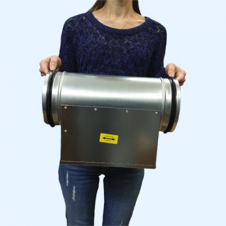 Airone EOK-160-2,4-1ф круглый канальный нагреватель