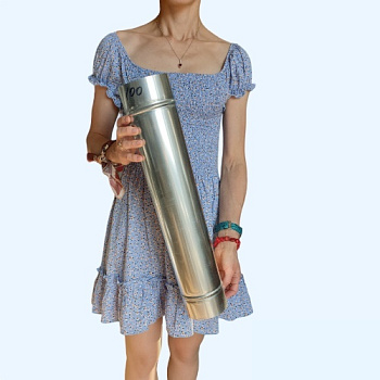 Труба оцинкованная 100 Ц (L-500)