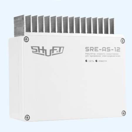 SRE-AS-12 Shuft Регулятор скорости симисторный с потенциометром, 12А, 220В SRE-AS-12 Shuft Регулятор скорости симисторный с потенциометром, 12А, 220В