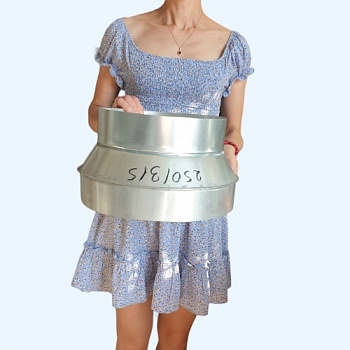 Редуктор (переход) оцинкованный 250/315 Ц