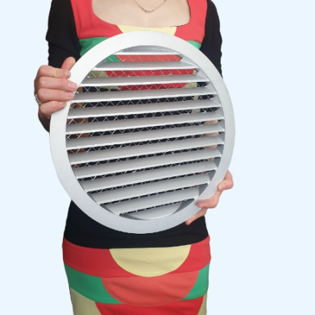 PGC 315 Shuft круглая наружная алюминиевая решетка