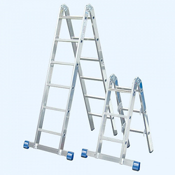 STABILO 2х3+2х6 (133922) KRAUSE Комбинированная шарнирная лестница стремянка STABILO 2х3+2х6 (133922) KRAUSE Комбинированная шарнирная лестница стремянка