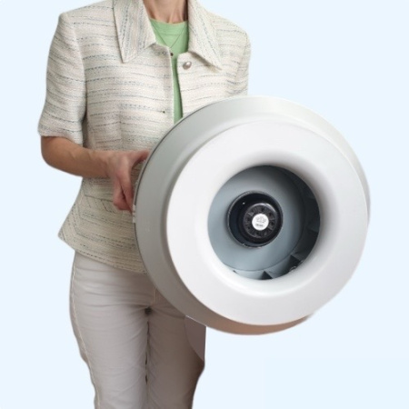 ВК-315 GREY Airone Канальный вентилятор в пластиковом корпусе