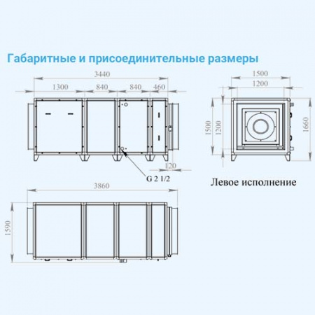 25000 Aqua BC Breezart Приточная установка с водяным калорифером (без стоимости с/у)
