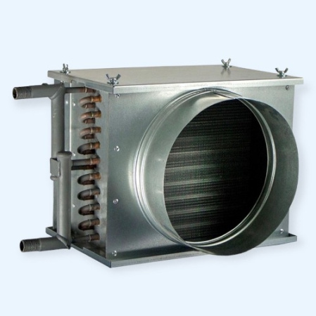 НВ-200/2 Ровен Водяной нагреватель для круглых каналов НВ-200/2 Ровен Водяной нагреватель для круглых каналов