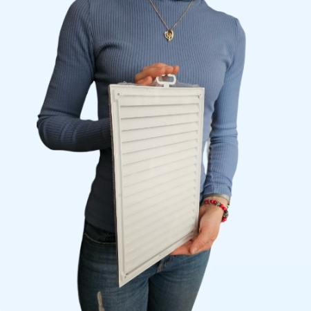 2030RZN ERA Решетка вентиляционная RZN сетка разъемная 200х300 пластик