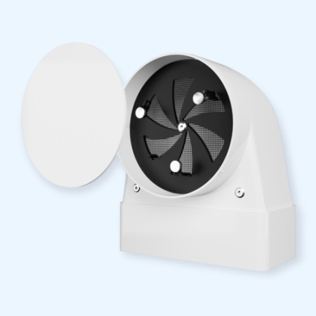 612SH10 ERA Решетка вентиляционная SH 60х120 сетка разъемная на магнитах D100