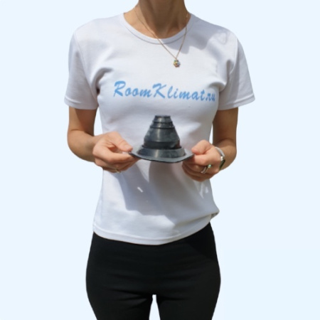 Манжета кровельная прямая №1 черная EPDM (6-50 мм)