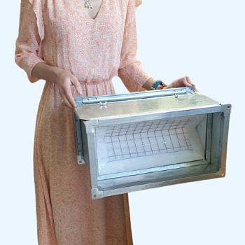 ФЛПК 400*200 Прямоугольный кассетный фильтр с фильтрующей вставкой EU4 Airone